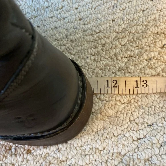 Frye Gray Heeled Boots for Women - Picture 7 of 15